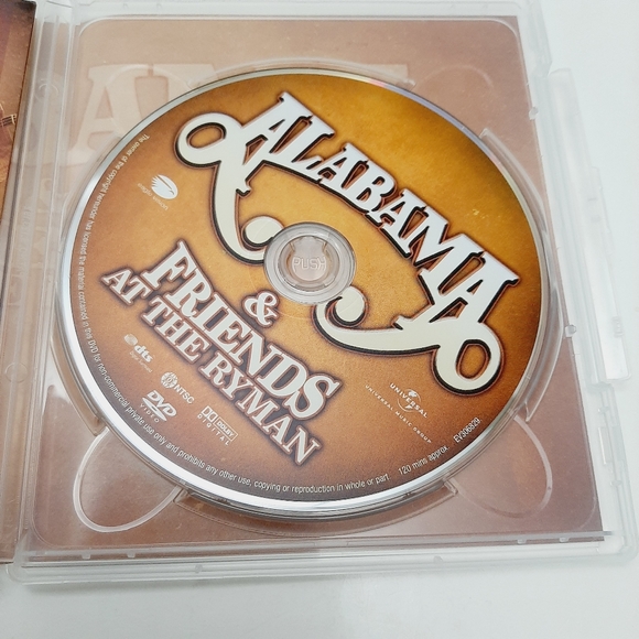 🍒 Alabama & Friends at the Ryman DVD Concert Live Movie - Picture 5 of 6